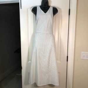 Banana Republic Black and White Stripped Dress